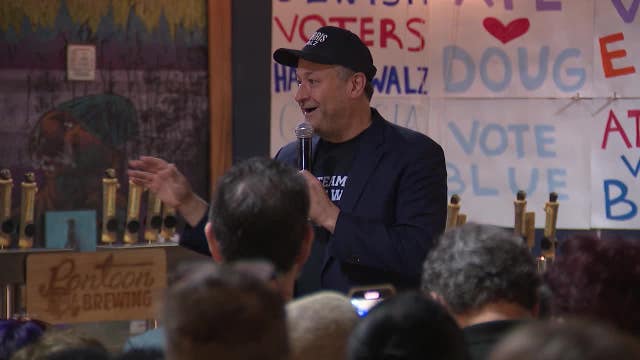 Doug Emhoff rallies support for VP Harris across metro Atlanta