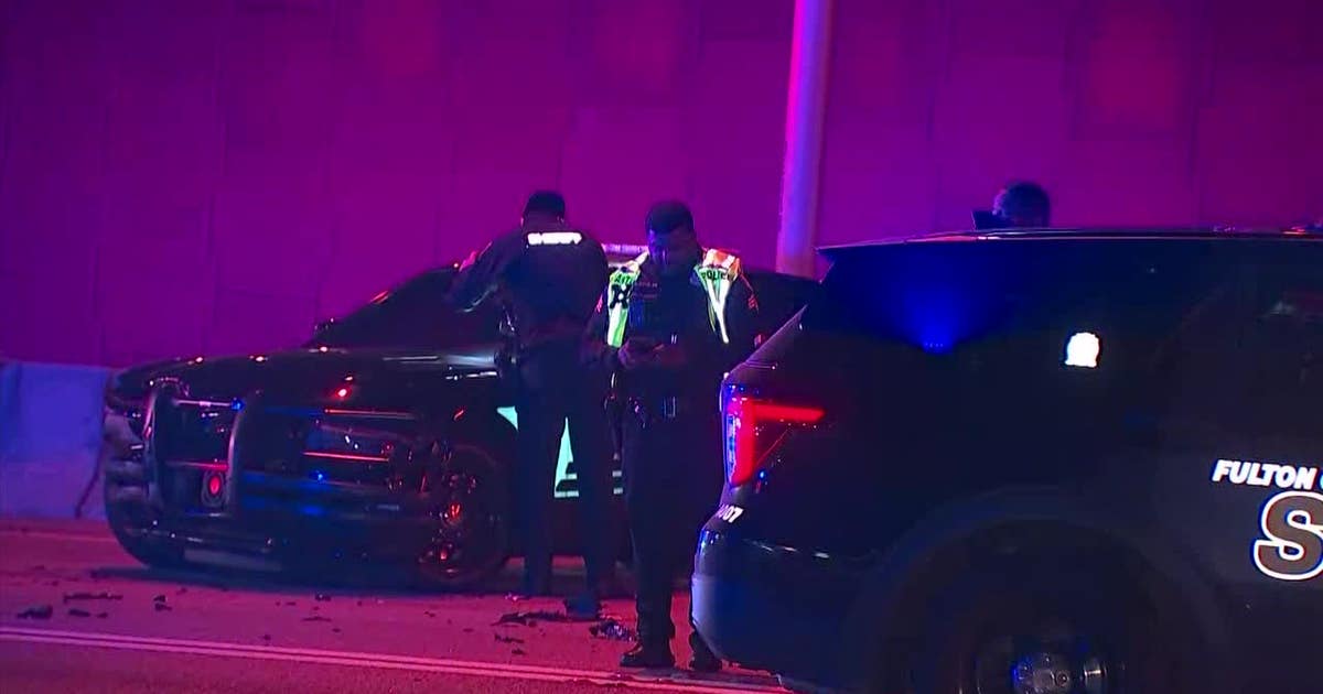 Tesla rear-ends Atlanta patrol car investigating another crash on I-75 ...