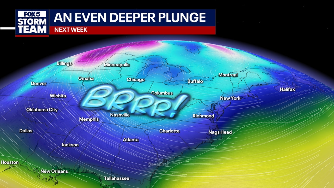 Atlanta weather forecast: Freezing cold snap kicks in overnight