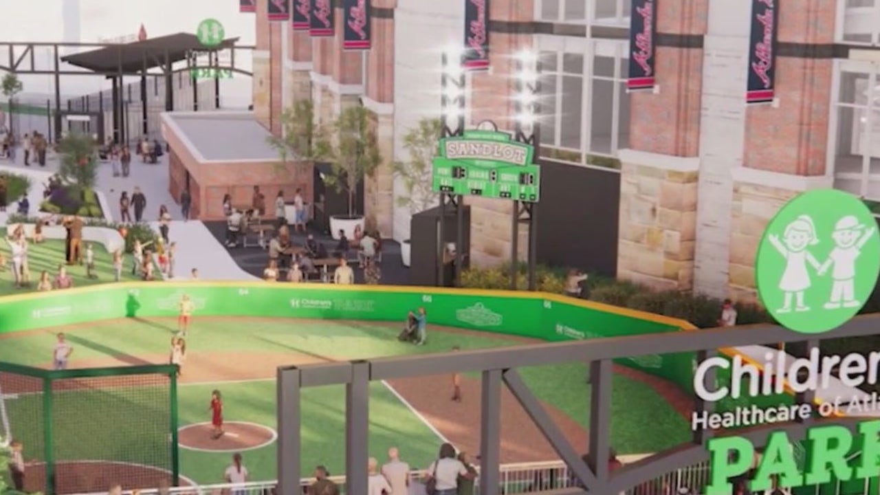 Children's Healthcare, Atlanta Braves opening new family park at Truist Park