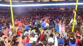 Ole Miss fined $350K after fans storm field during game against Georgia