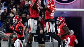 Georgia keeps streak alive with 44-42 8th overtime win over rivals Georgia Tech