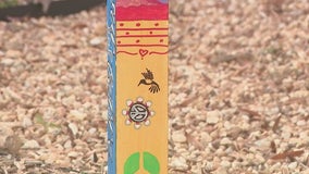 Colorful peace poles blossom across metro Atlanta communities