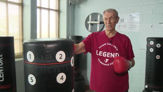 91-year-old vibrant veteran in Forsyth County still packs a punch
