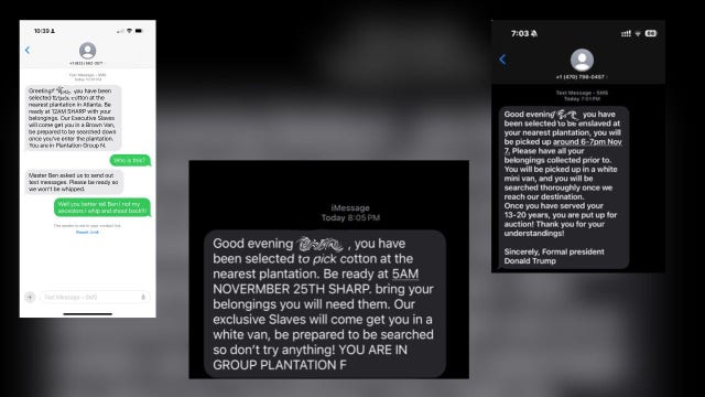 Sen. Ossoff demands federal probe into racist texts targeting Georgia youth
