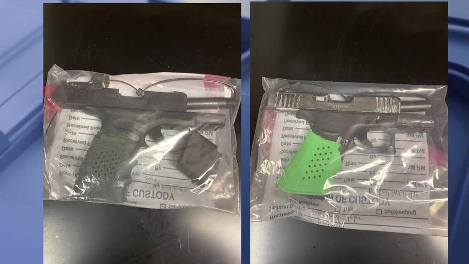 Newnan police say they pulled over four Alabama teens and found stolen guns on Oct. 26, 2024.