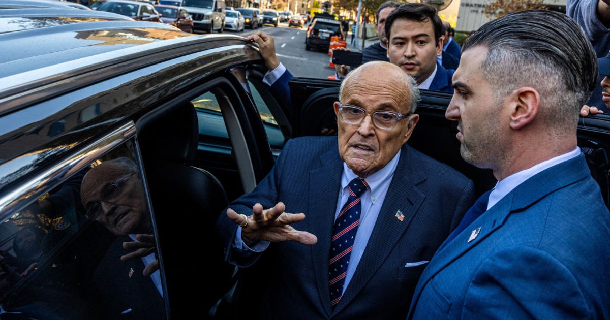 Rudy Giuliani ordered to appear at contempt hearing over Georgia ...