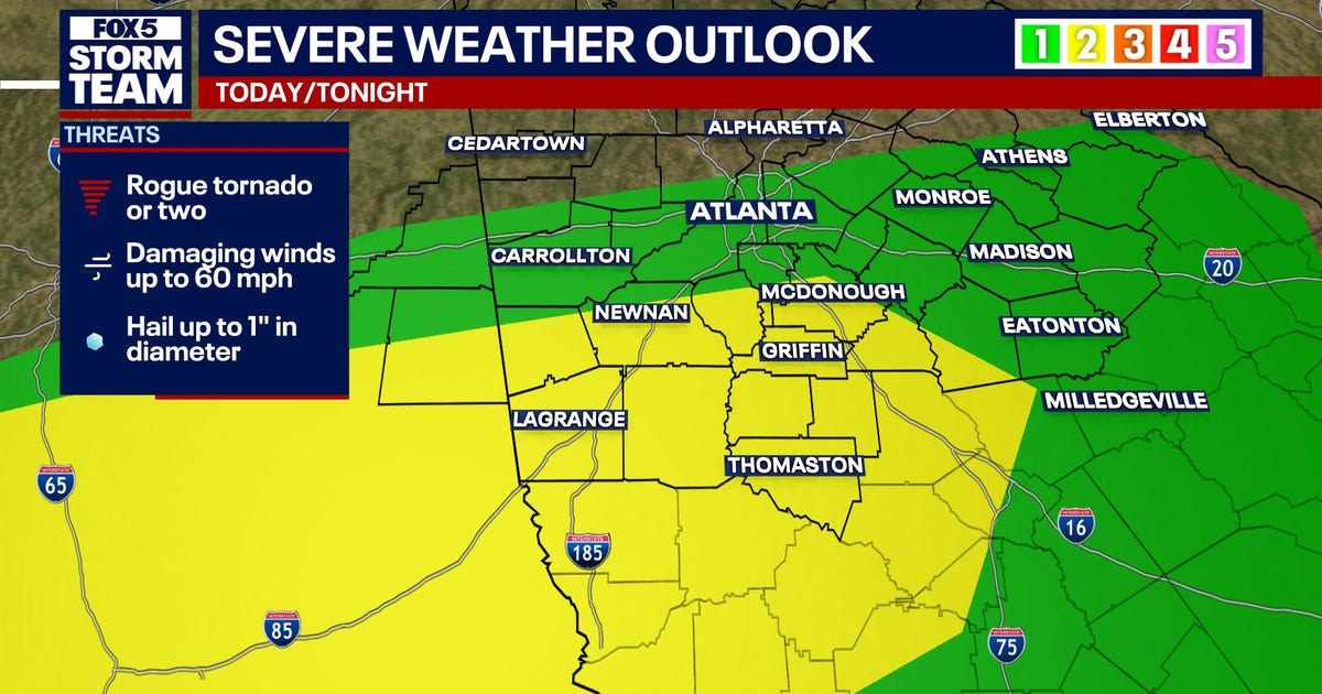 Metro Atlanta area bracing for potentially severe weather this ...