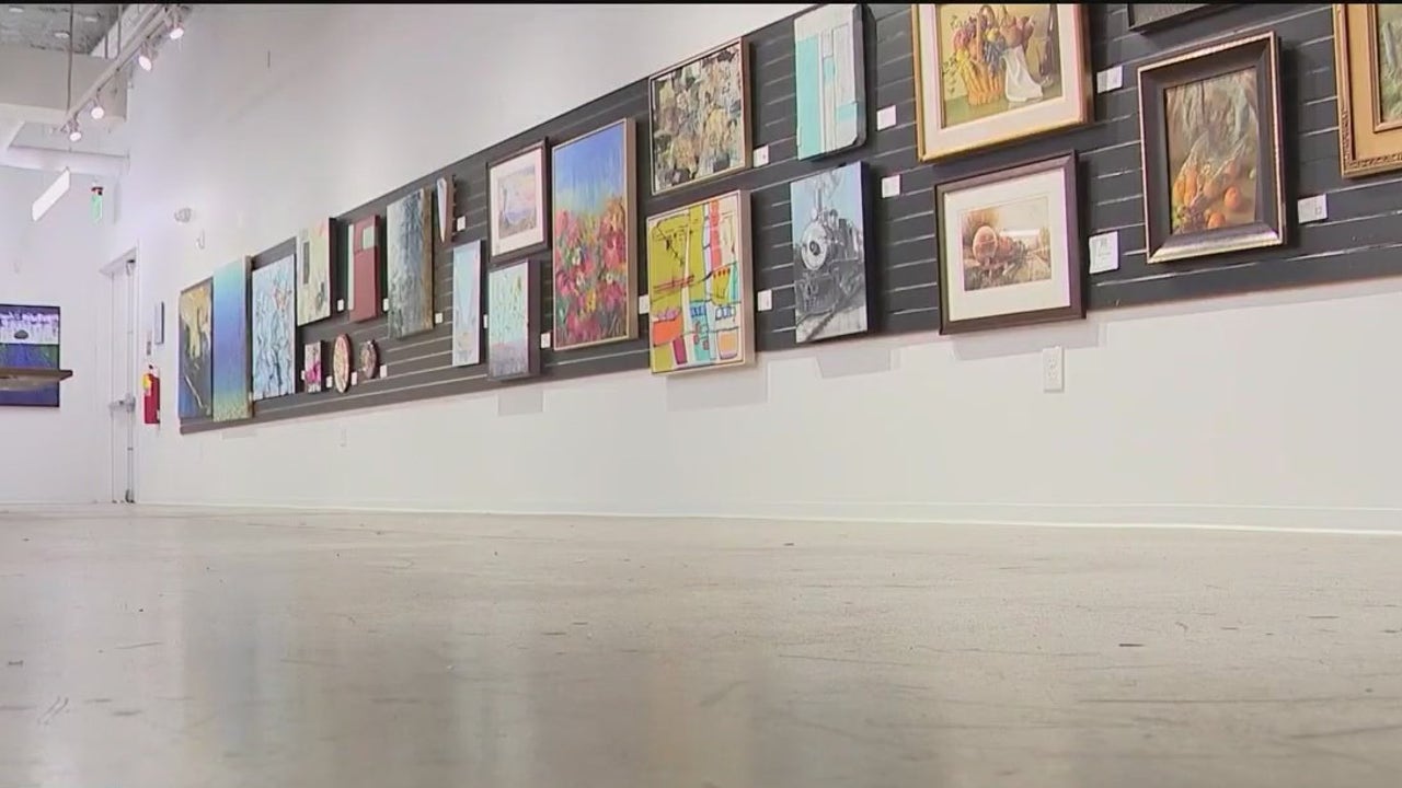 Art exhibit in Atlanta aids North Carolina artists hit by Hurricane Helene