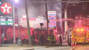 Large Atlanta building fire shuts down all eastbound lanes at I-20 exit