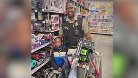 Douglas County deputies take students shopping for gifts