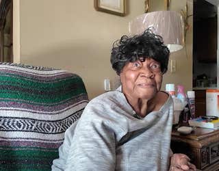 Sally Hollis has lived in a Habitat for Humanity home built by President Jimmy Carter and his wife Rosalynn 30 years ago.
