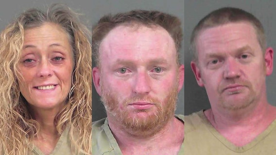 Three arrested on drug, firearms charges after traffic stop in Resaca