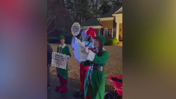PETA protesters reportedly detained by police in Buford after dumping coal on lawn