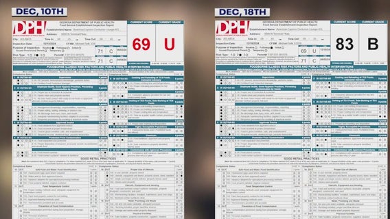 Centurion Lounge in Atlanta's airport improves health score after failing grade