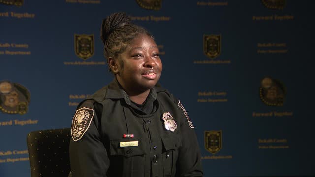 Young DeKalb County police officer battling rare disease needs kidney donation