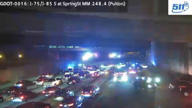 Downtown Connector reopens after nearly 3-hour shutdown