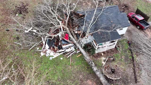 Tree falls on child during severe Douglasville storm
