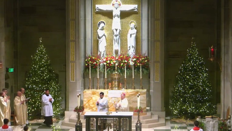 The Archdiocese of Atlanta celebrates the Christmas Vigil Mass at the Cathedral of Christ the King in Buckhead on Dec. 24, 2023.