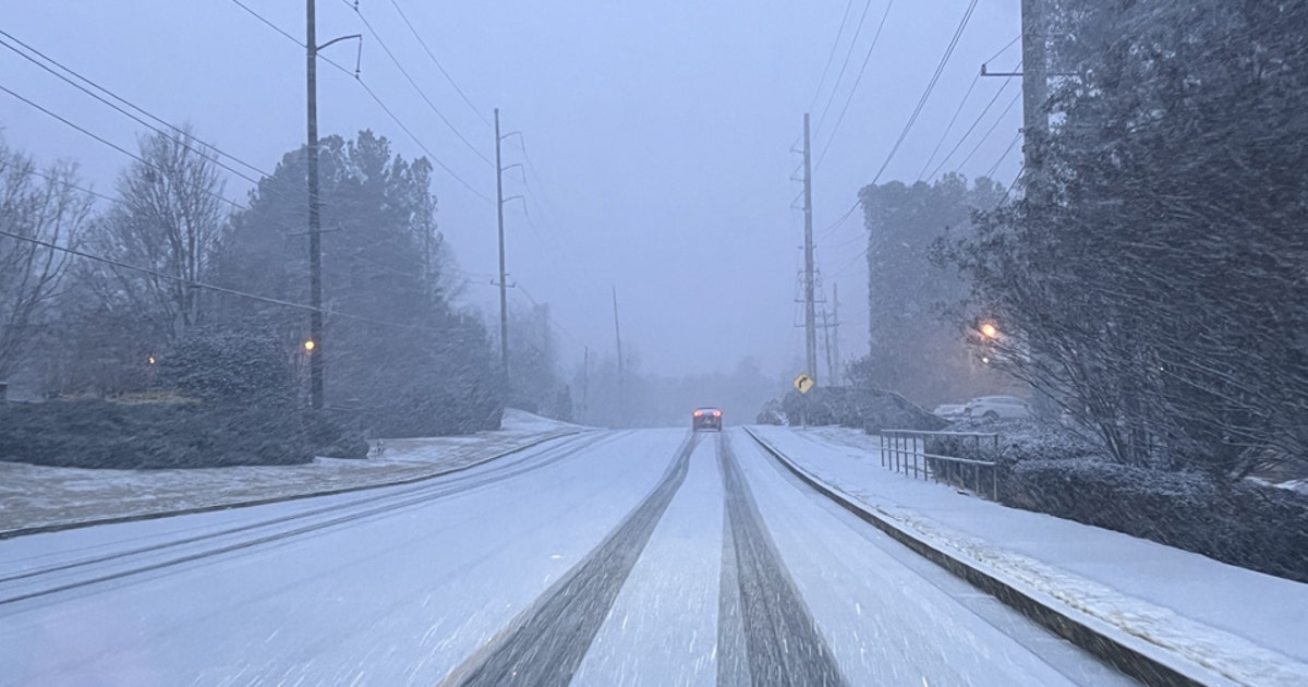 Atlanta and North Georgia dealing with icy, slushy roadways from winter ...