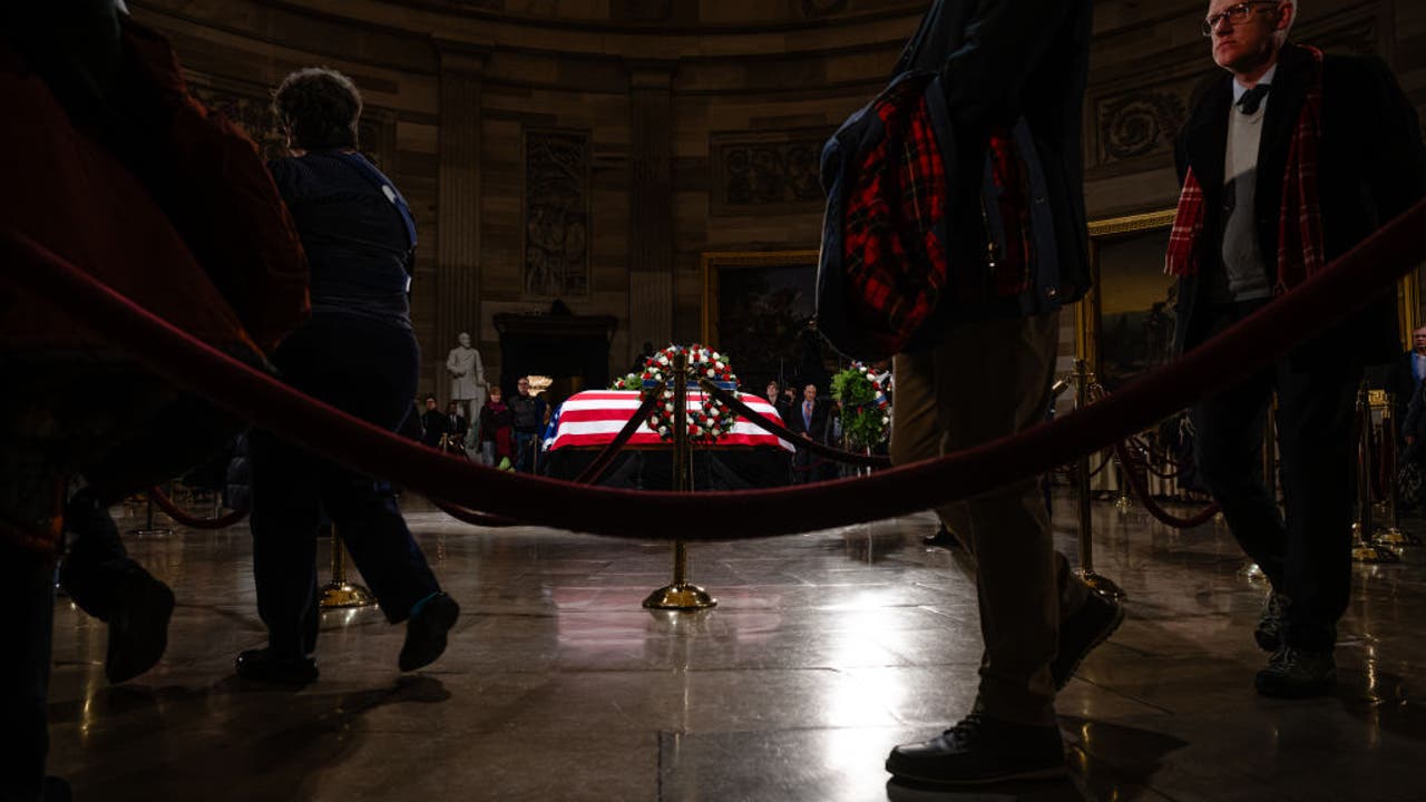 Former President Jimmy Carter funeral services draw thousands to D.C.