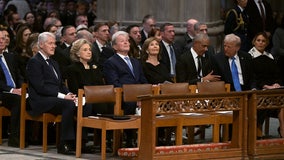 Trump, Obama, Bush, Clinton join Biden for Jimmy Carter’s funeral