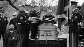 What happens during a presidential funeral and a look back at past funerals