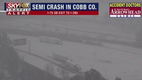 Atlanta road conditions: Snow, ice causing roads to deteriorate, GDOT says