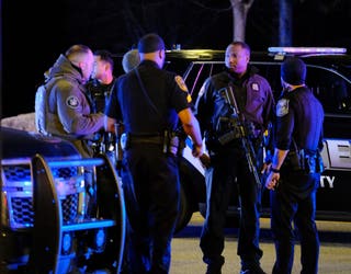DeKalb County police respond to Stone Mountain Park on Jan. 16, 2025.