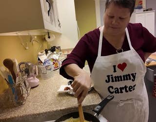 Andrea Walker recounts here time as a home cook for the late-former President Jimmy Carter and his wife, Rosalynn.
