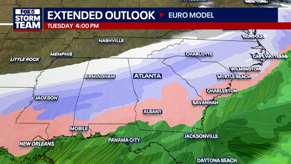 Atlanta Arctic blast: Rainy weekend ushers in extremely cold air, snow threat