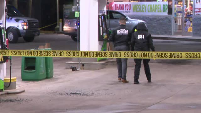 Deadly shooting at DeKalb County gas station; shooter at large