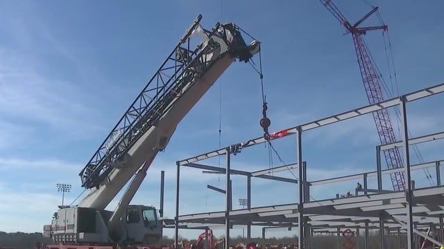 U.S. Soccer Federation's training facility in Fayetteville progresses