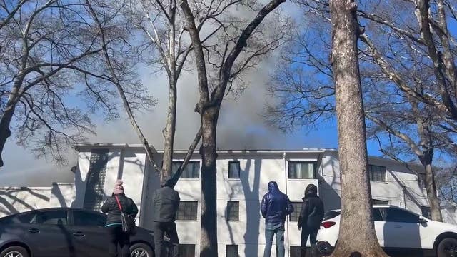 Atlanta firefighters respond to residential fire on Briarcliff Road