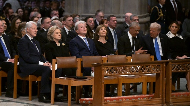 Trump, Obama, Bush, Clinton join Biden for Jimmy Carter’s funeral