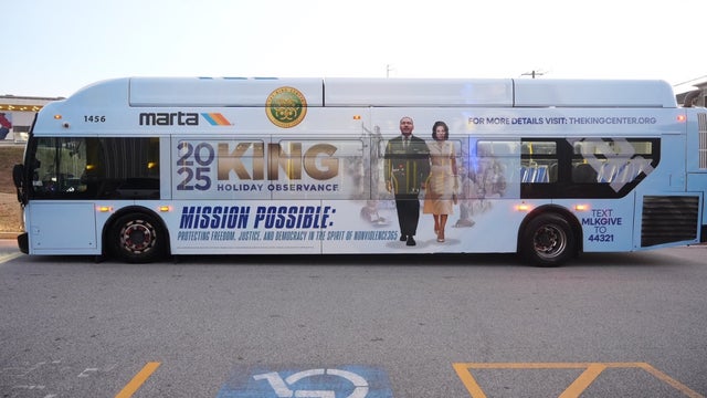 MARTA bus honors Dr. Martin Luther King, Jr. and Coretta Scott King