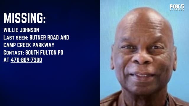 Update: Missing 79-year-old Willie Johnson from South Fulton found