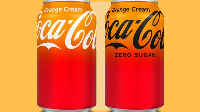 Coke jumps on a nostalgic trend with new Coca-Cola Orange Cream flavor