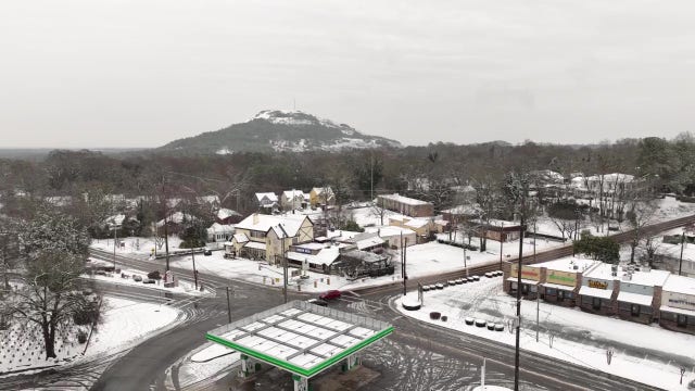 PHOTOS: Snow scenes from around metro Atlanta, North Georgia | Jan. 10, 2025