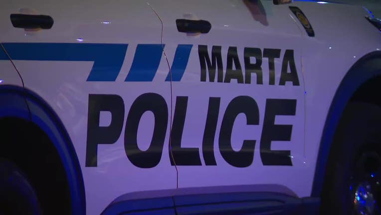 MARTA police investigate a shooting at Decatur Station on Jan. 3, 2025.