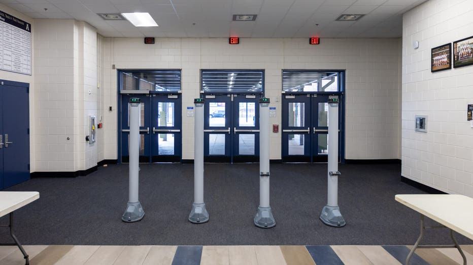 OpenGate Weapons Detection Systems were installed at Apalachee High School in Barrow County on Jan. 13, 2025.