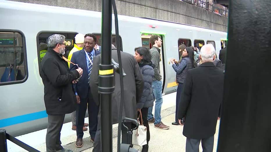 Metropolitan Atlanta Rapid Transit Authority unveiled its new fleet of train cars during its State of MARTA at Lindbergh Station on Jan. 31, 2025.