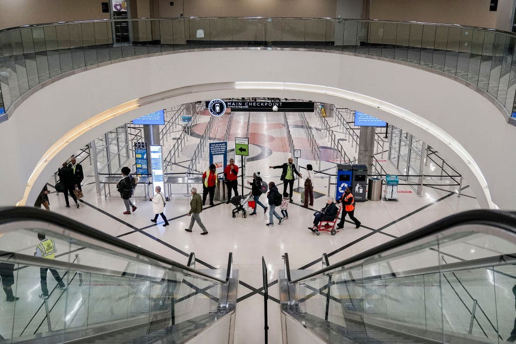 Viral video shows massive brawl at Atlanta airport boarding gate