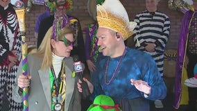 Making a splash this weekend at Helen’s Fasching Tubing Parade