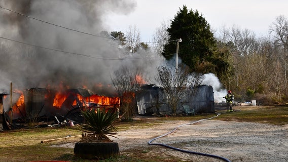 Multiple fires reported Sunday in Habersham County