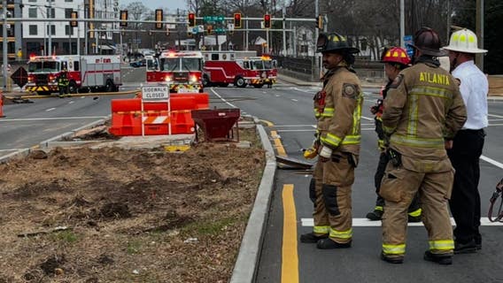 Howell Mill Road reopens, shelter-in-place lifted after gas leak repaired
