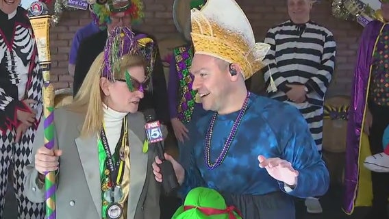 Making a splash this weekend at Helen’s Fasching Tubing Parade