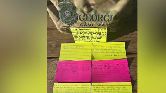 Lake Oconee search for coach: Students send thank-you notes, search continues