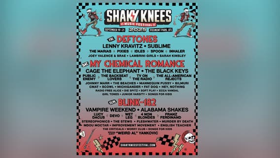 Shaky Knees Festival happening this weekend at Piedmont Park