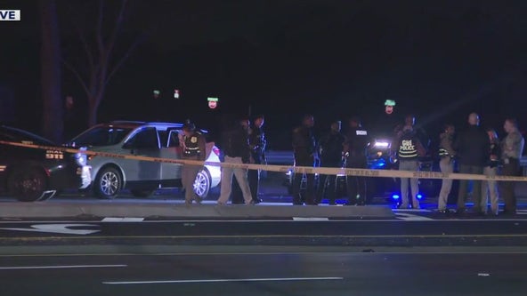 Suspect shoots at officers during high-speed chase in stolen car, deputies say